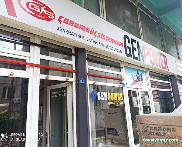 Çorum Güç Sistemleri Jeneratör Elektrik Ltd.şti.
