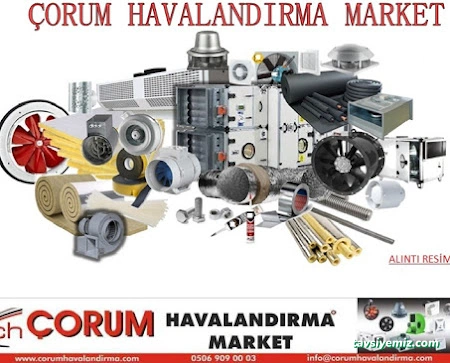 Çorum Havalandırma Market