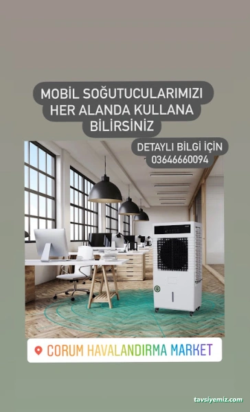 Çorum Havalandırma Market