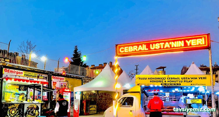 Kokoreçci Cebrail Ustanın Yeri