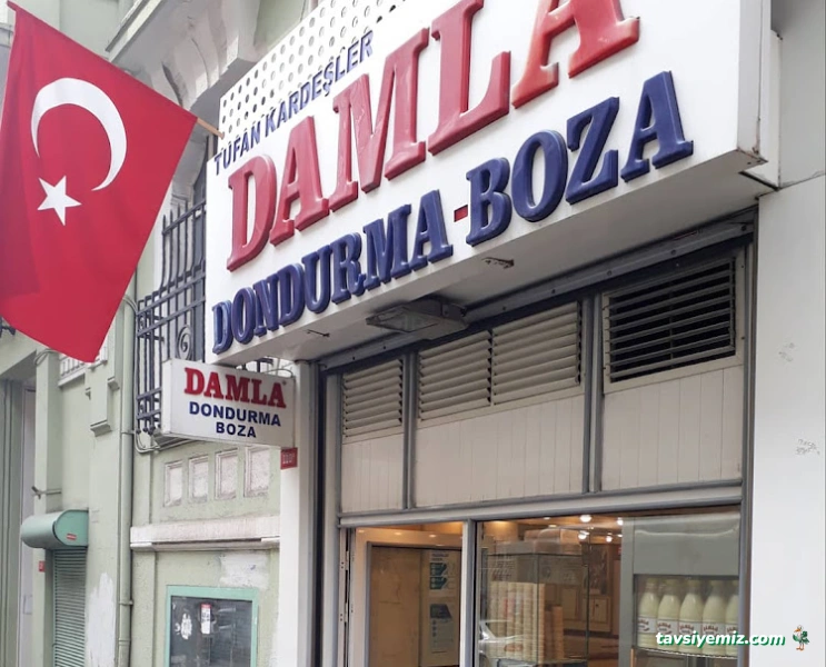 Damla Dondurma Boza