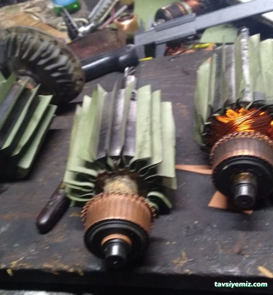 Değirmen Bobinaj Jenerator Ve Dalgıç Pompa Her Türlü Endüvi Sarımı Elektrikli Bisiklet Motoru Sarımı Roterdar Sarımı