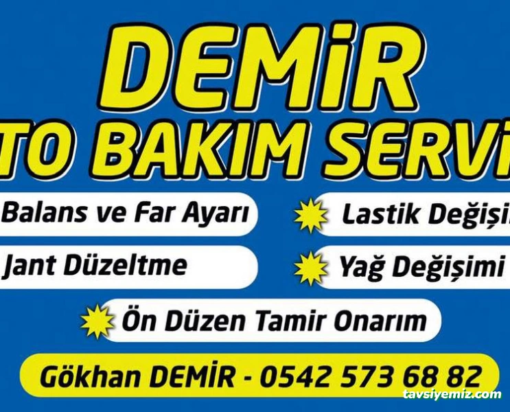 Demir Oto Bakım Servisi