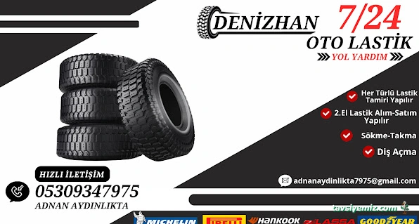 Denizhan Oto Lastik 7/24 Yol Yardım