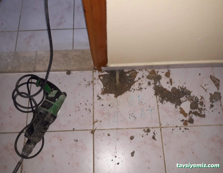 Denizli Gençer Su Tesisatı #Termal Kamera Su Kaçak Tespiti