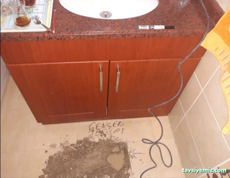 Denizli Gençer Su Tesisatı #Termal Kamera Su Kaçak Tespiti