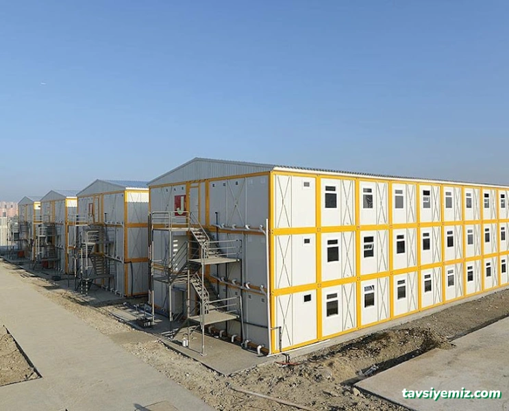 Depkon Denizli Prefabrik Ev Konteyner Kabin Çelik Ev