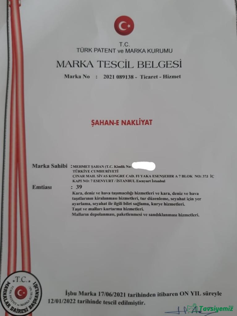 Şahan E Nakliyat