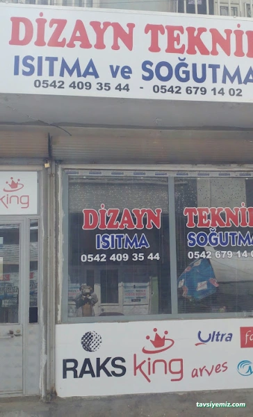 Dizayn Teknik Isıtma Soğutma Küçük Ev Aletleri Yetkili Servisi