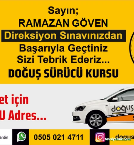 Doğuş Sürücü Kursu Mardin