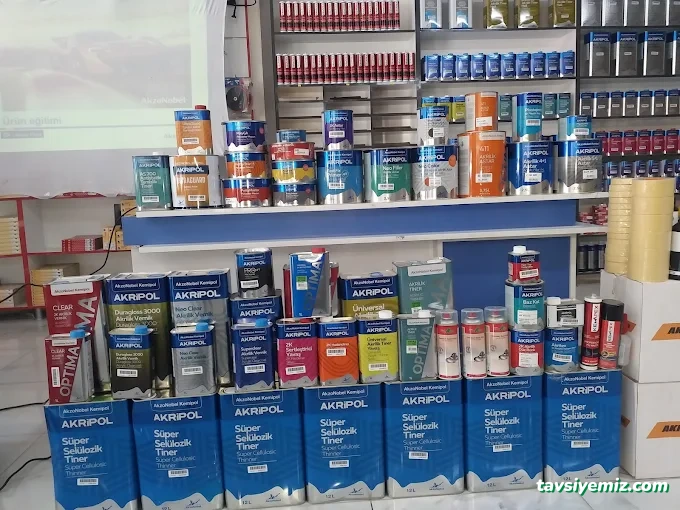 Dokuzluoğlu Teknik Hırdavat Oto Tamir Boyaları