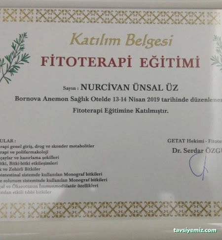 Dr. Nurcivan Ünsal Üz Adana Ozon Tedavisi Homeopati Bütüncül Tıp Fonksiyonel Tıp Fitoterapi Mezoterapi