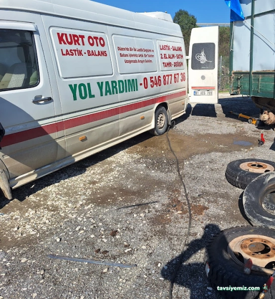 Düzce Kurt Oto Lastik Ve Balans Servisi 7/24 Yol Yardım