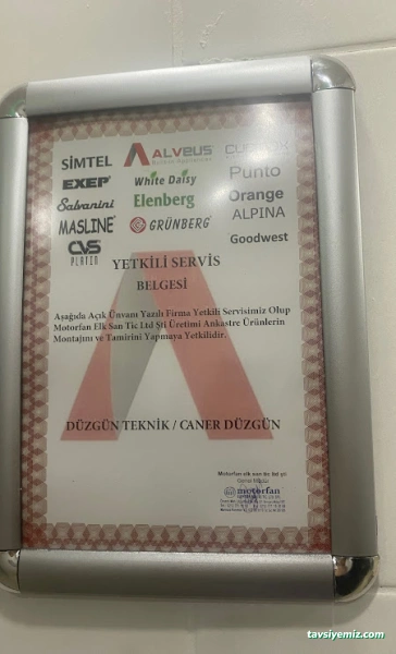 Düzgün Teknik - Düzce Beyaz Eşya Yetkili Servis