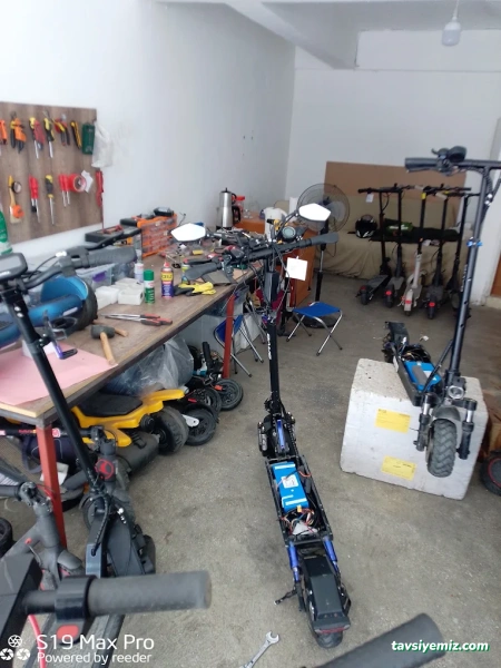 E-Ride Antalya Elektrikli Scooter Servis
