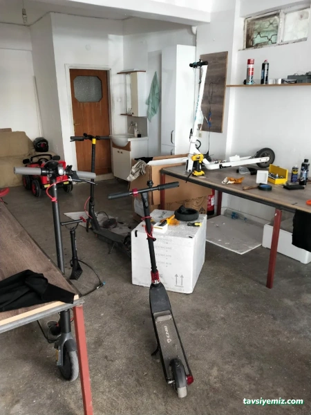 E-Ride Antalya Elektrikli Scooter Servis
