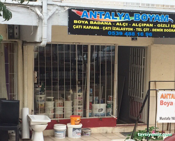 Antalya Boya Badana Ustası