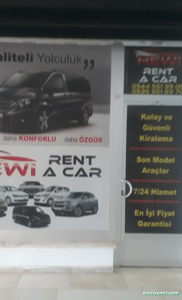 Hewi Rent A Car Tuncelı