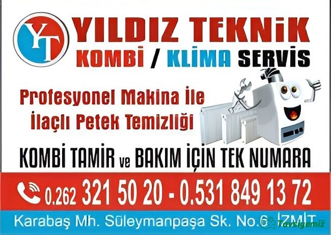 Yıldız Teknik Kombi Servisi