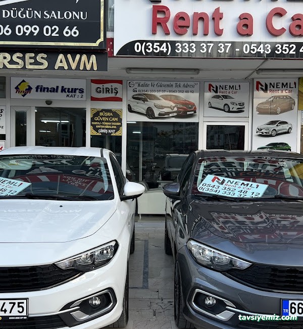Nemli Rent A Car - Yozgat Araç Kiralama - Yozgat Oto Kiralama