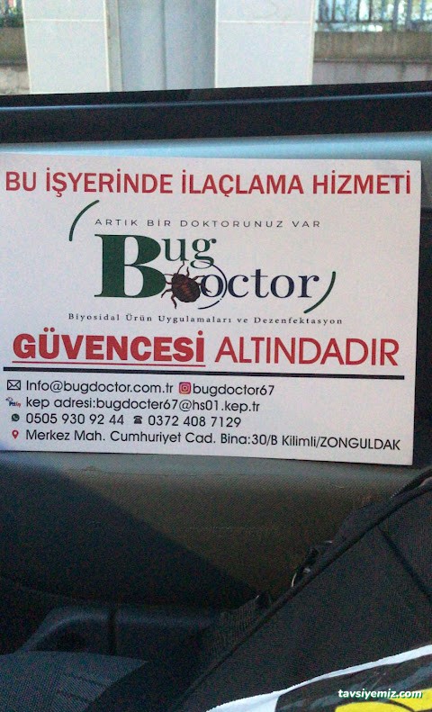 Bug Doctor İlaçlama Zonguldak