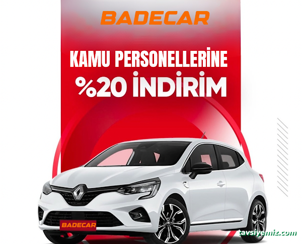 Badecar / Tokat Kurumsal Araç Kiralama
