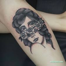 Lady Needle Tattoo