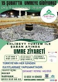 Ehlibeyt Turizm Thy Yetkili Acentası