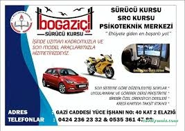Elazığ Boğaziçi Src Sürücü Kursu