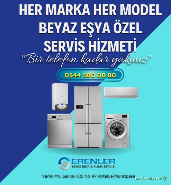 Erenler Beyaz Eşya & Klima Servisi