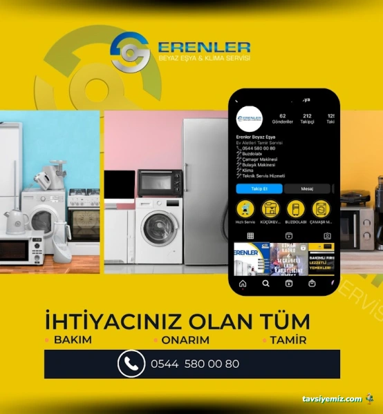 Erenler Beyaz Eşya & Klima Servisi