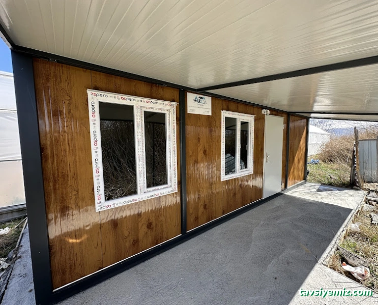 Erzincan Konteyner Prefabrik Çelik Yapı