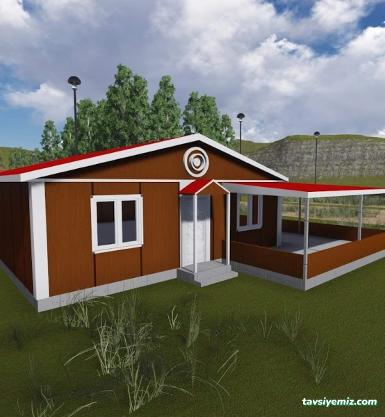 Erzurum Prefabrik Şark Villa Yapı Hazır Yapı Sistemleri