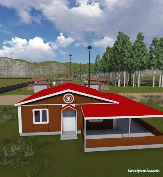 Erzurum Prefabrik Şark Villa Yapı Hazır Yapı Sistemleri