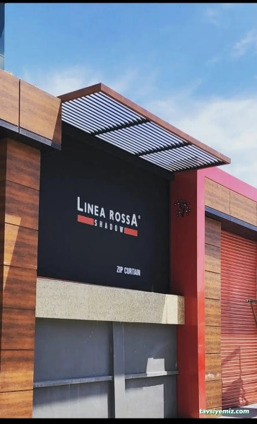 Esa Alüminyum; Doğrama; Linea Rossa; Pergola; Bioclimatic, Winter Garden; Rolling Roof