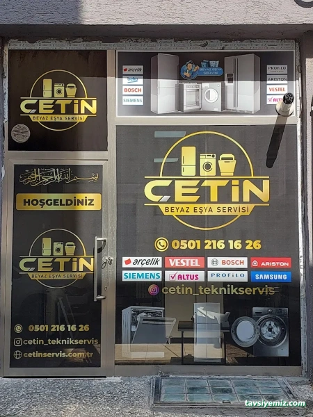 Eskişehir Çetin Beyaz Eşya Servisi