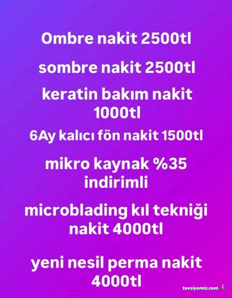 Esmira Bayan Kuaförü Ve Güzellik Salonu