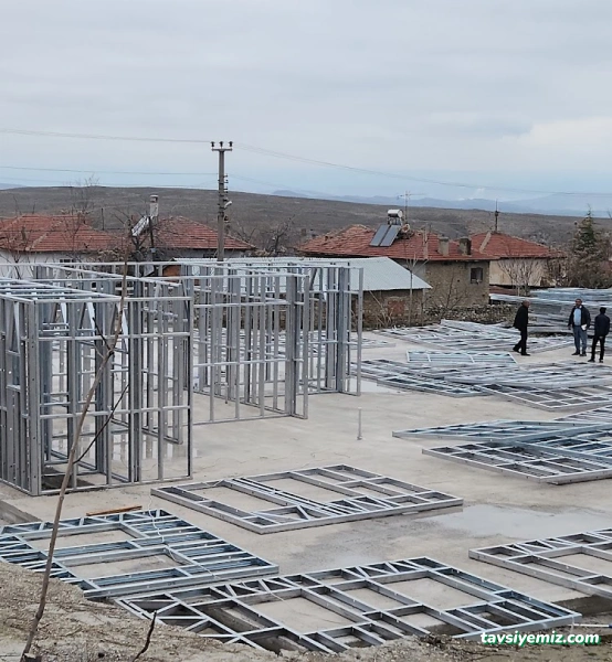 Esvilla Prefabrik Hafif Çelik Yapı Sistemleri