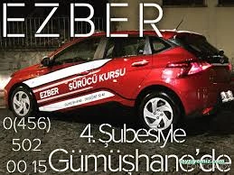 Ezber Sürücü Kursu Gümüşhane