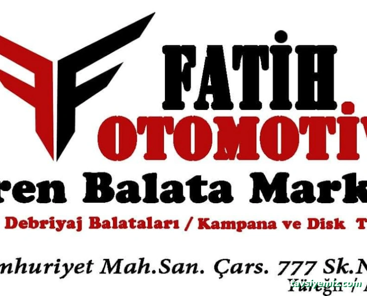 Fatih Otomotiv Fren Balata Market