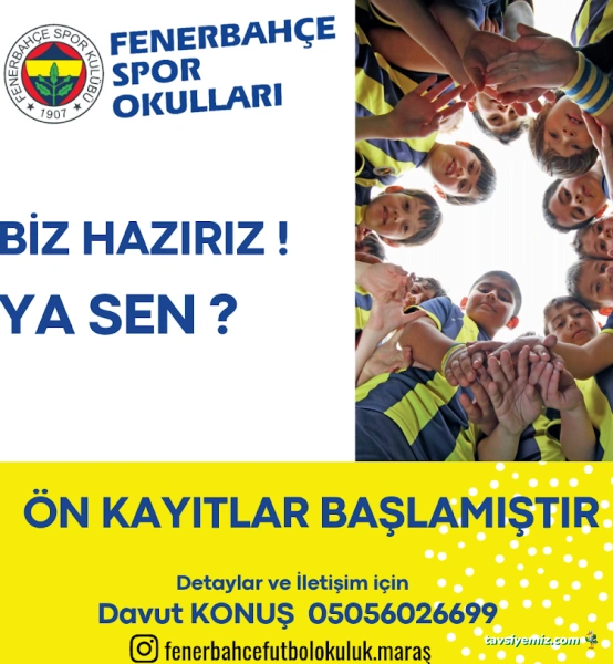 Fenerbahçe Futbol Okulu Kahramanmaraş