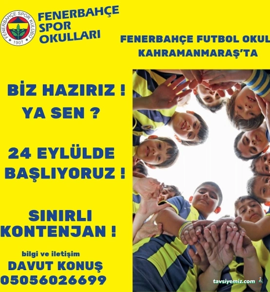 Fenerbahçe Futbol Okulu Kahramanmaraş
