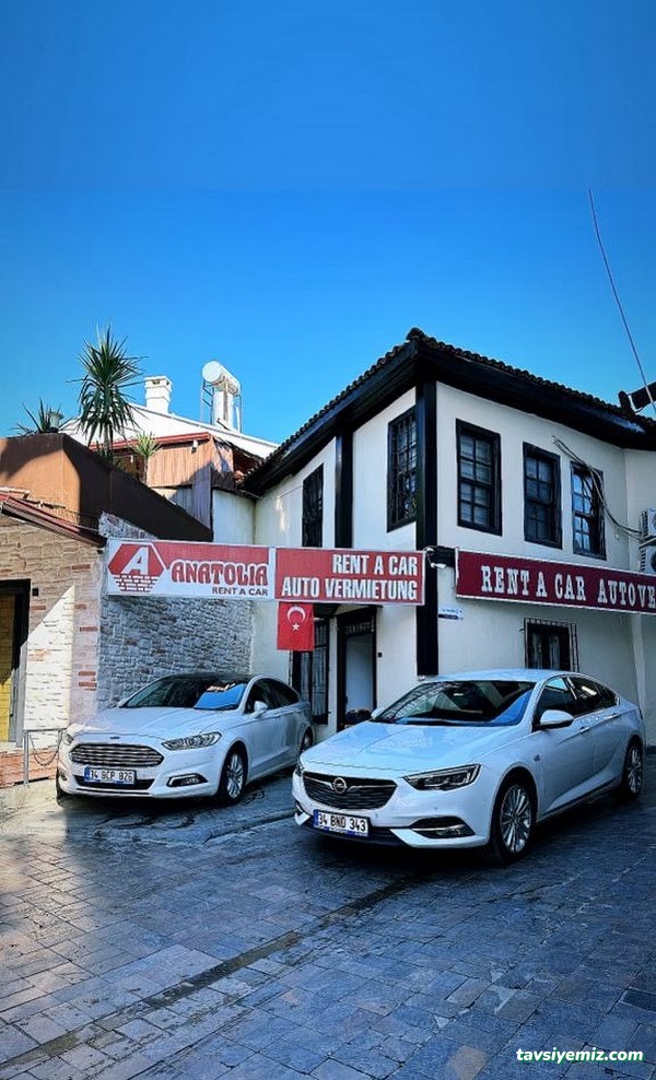 Anatolıa Rent A Car - Araç Kiralama