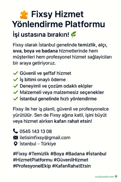 Fixsy Hizmet Platformu