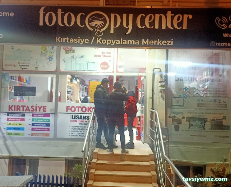 Fotocopy Center Kırtasiye - Promosyon - Reklam - Matbaa