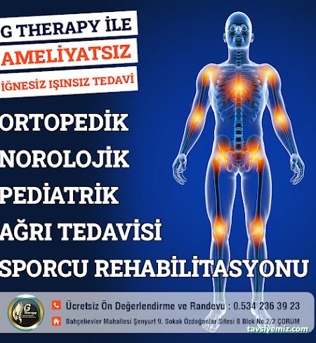 G Therapy Çorum Şubesi
