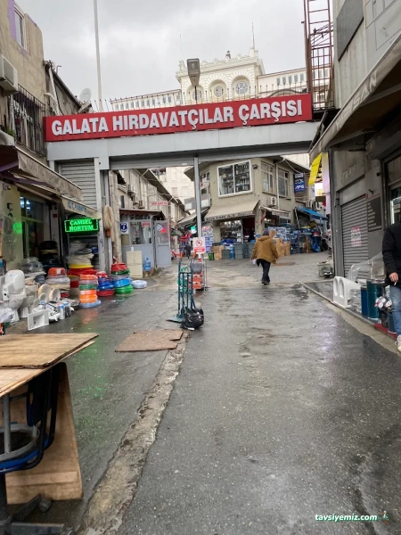 Galata Hırdavatçılar Çarşısı