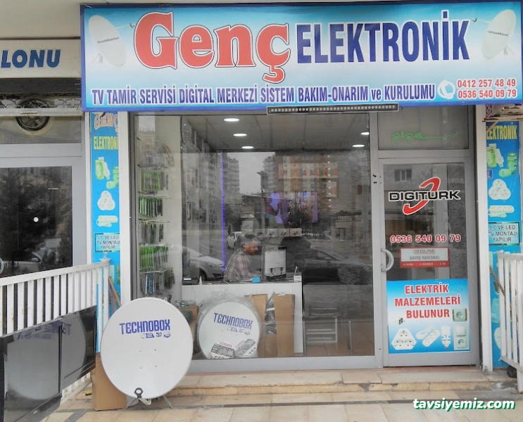 Genç Elektronik, Televizyon Tamiri, Çanak, Merkezi Uydu