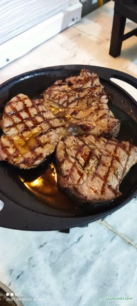 (Gizlibahçem )Çöp Şiş Et Mangal