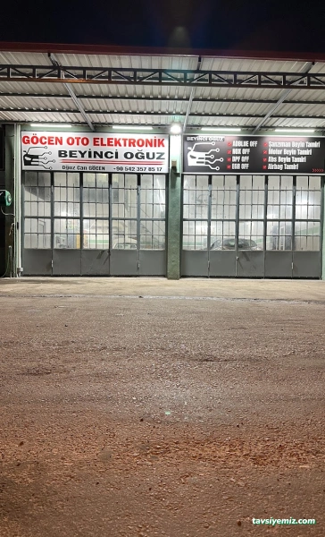 Göcen Oto Elektronik Beyinci Oğuz